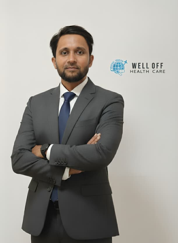 N Mubbassir Masee, Founder & CEO of Well Off Healthcare, Chennai